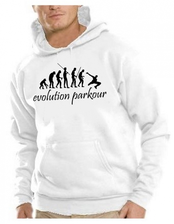 Parkour evolution Hoodie Sweatshirt S M L XL XXL XXXL