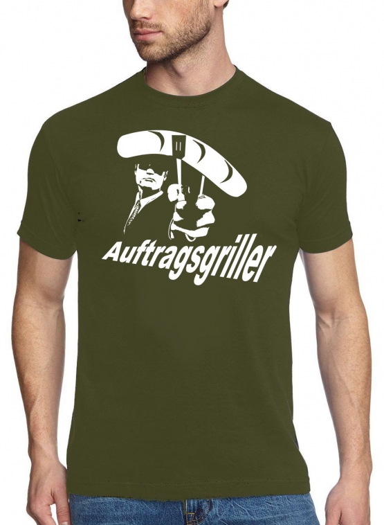 AUFTRAGSGRILLER - T-Shirt GRILL grillen GRILLSPORT