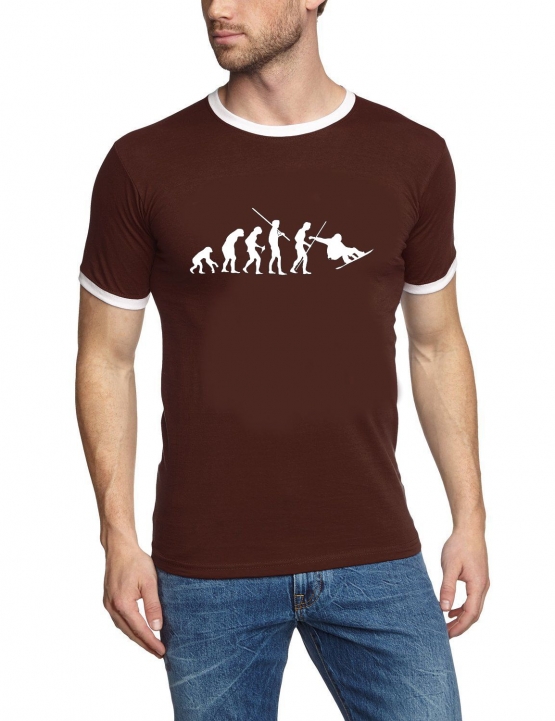 Snowboard Evolution T-Shirt vers. Farben und Schnitte