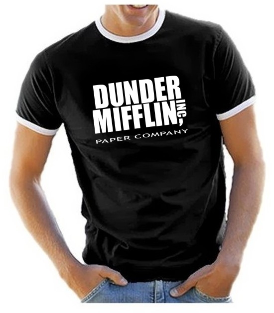 DUNDER MIFFLIN T-SHIRT S M L XL XXL XXXL