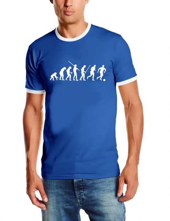 Fußball evolution T-Shirt Shirt S- XXXL