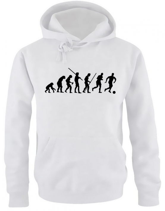 Fußball evolution HOODIE SWEATSHIRT S - XXXL