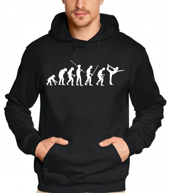 YOGA Evolution Hoodie Sweatshirt Mit Kapuze