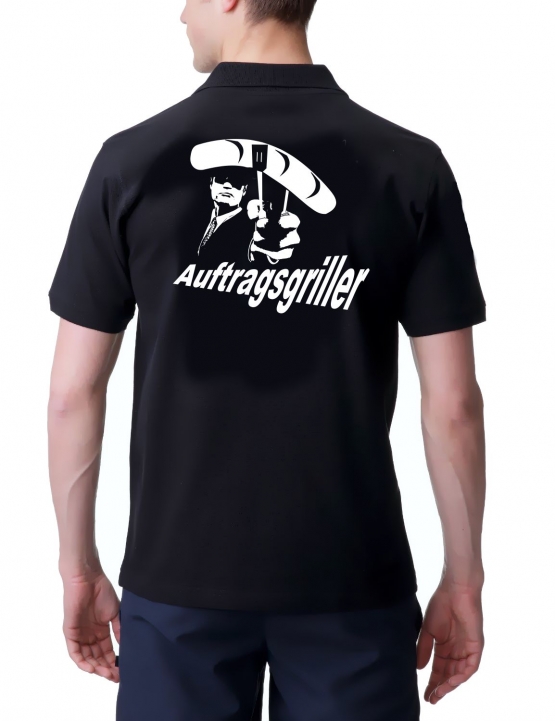 GRILL POLOSHIRT VO+HI - AUFTRAGSGRILLER GRILLER - BBQ GRILLSPORT