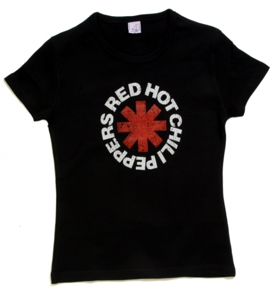 RHCP - Red hot chili Peppers Girly T-Shirt XL