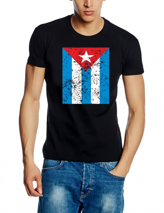 CUBA VINTAGE SHIRT KUBA T-SHIRT S - XXXL