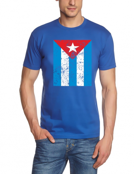 CUBA VINTAGE SHIRT KUBA T-SHIRT S - XXXL