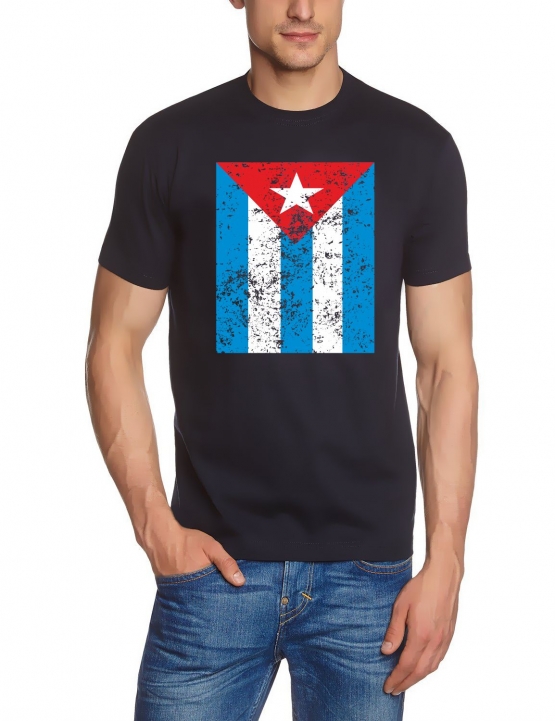 CUBA VINTAGE SHIRT KUBA T-SHIRT S - XXXL