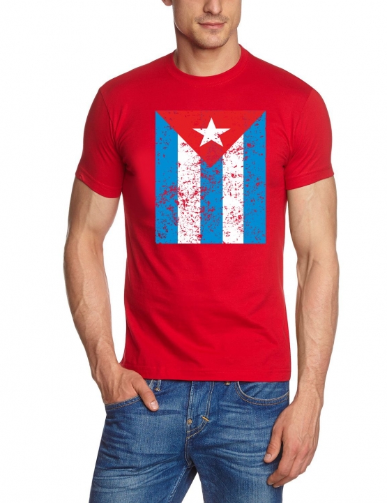 CUBA VINTAGE SHIRT KUBA T-SHIRT S - XXXL