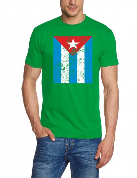 CUBA VINTAGE SHIRT KUBA T-SHIRT S - XXXL