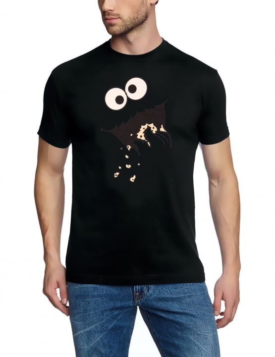 COOKIE MONSTER Sesamstasse T-Shirt S M L XL XXL