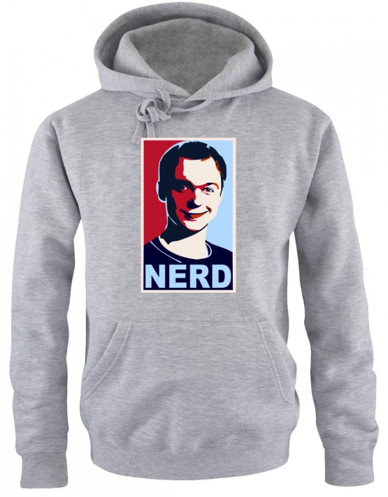 NERD Kapuzen Sweatshirt HOODIE S - XXXL