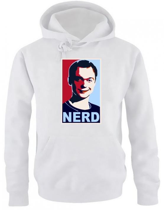 NERD Kapuzen Sweatshirt HOODIE S - XXXL