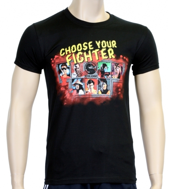 Mortal Kombat CHOOSE YOUR FIGHTER T-Shirt S M L XL