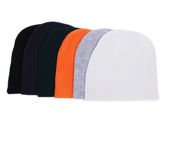 RIB BEANIE -  Mütze für Damen und Herren vers. Farben