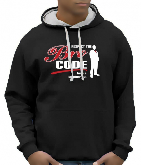 BRO CODE - HIMYM - HOODIE Sweatshirt mit Kapuze  -  div. Farben