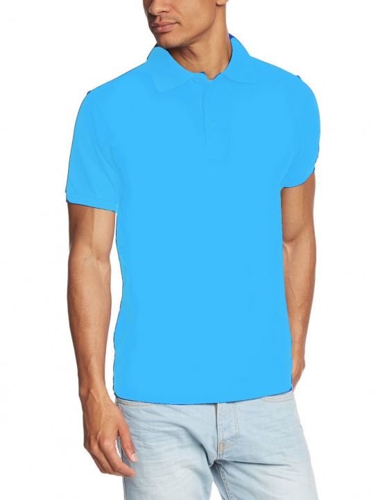 Poloshirt - Blau, Rot und Hellblau S, M, L, XL, XXL