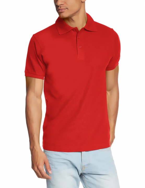 Poloshirt - Blau, Rot und Hellblau S, M, L, XL, XXL