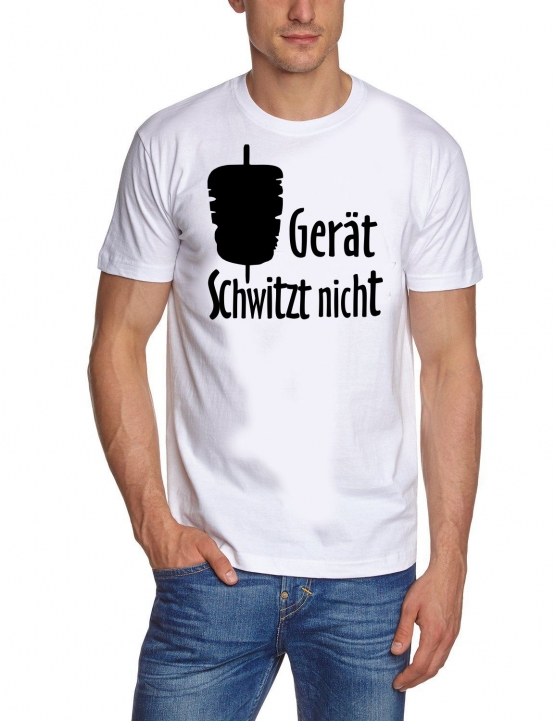 Der Gerät schwitzt nicht ! Döner T-Shirt div. Farben S - XXXL