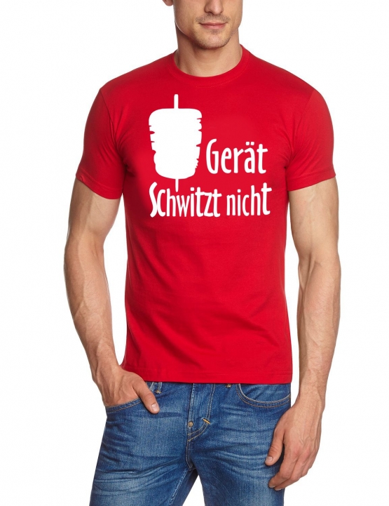 Der Gerät schwitzt nicht ! Döner T-Shirt div. Farben S - XXXL