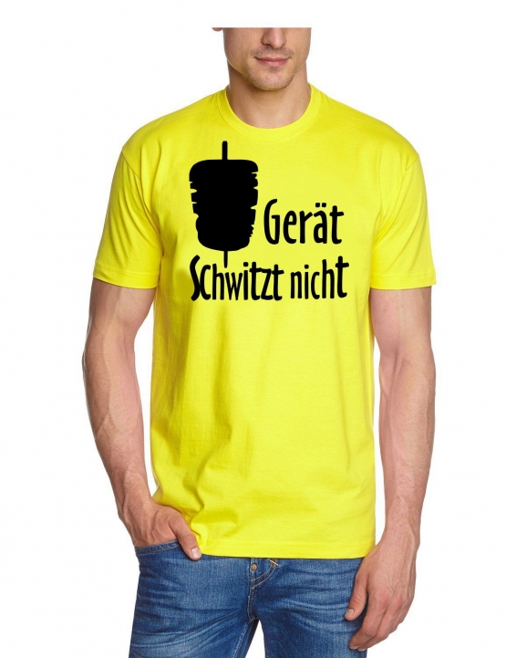 Der Gerät schwitzt nicht ! Döner T-Shirt div. Farben S - XXXL