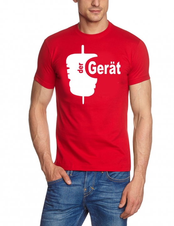 DER GERÄT ! Döner T-Shirt Slimfit div. Farben S - XXXL