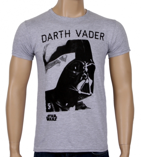 STAR WARS DARTH VADER T-Shirt hellgrau S - XXL