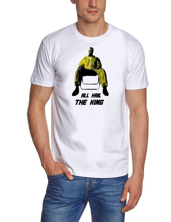 ALL HAIL THE KING ! Beaking bad - HEISENBERG T-Shirt div. Farben