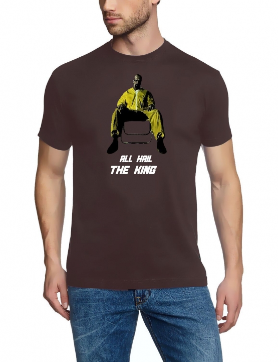 ALL HAIL THE KING ! Beaking bad - HEISENBERG T-Shirt div. Farben