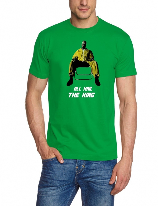 ALL HAIL THE KING ! Beaking bad - HEISENBERG T-Shirt div. Farben