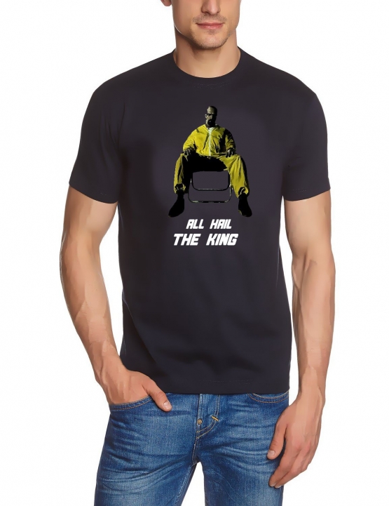 ALL HAIL THE KING ! Beaking bad - HEISENBERG T-Shirt div. Farben