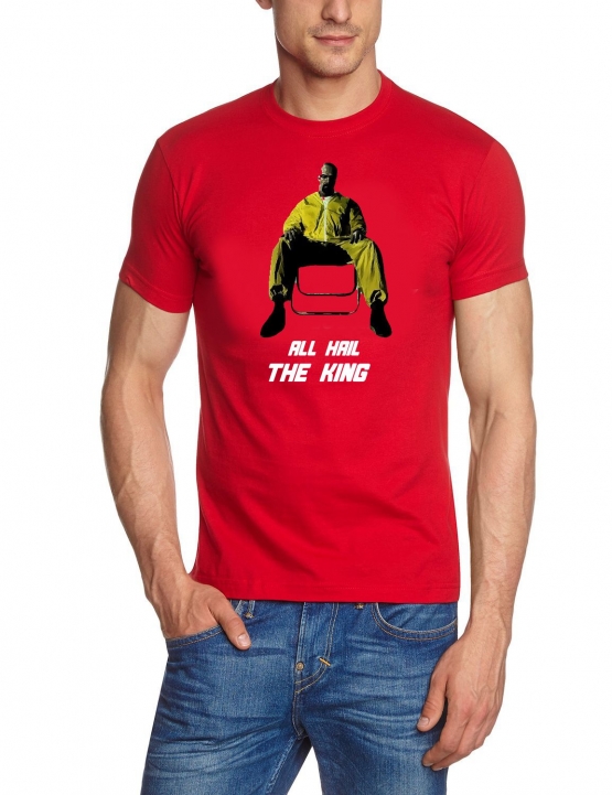 ALL HAIL THE KING ! Beaking bad - HEISENBERG T-Shirt div. Farben