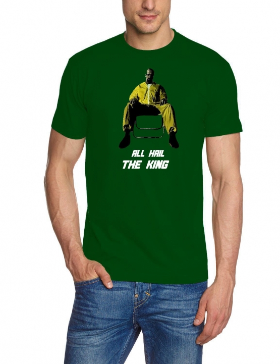 ALL HAIL THE KING ! Beaking bad - HEISENBERG T-Shirt div. Farben