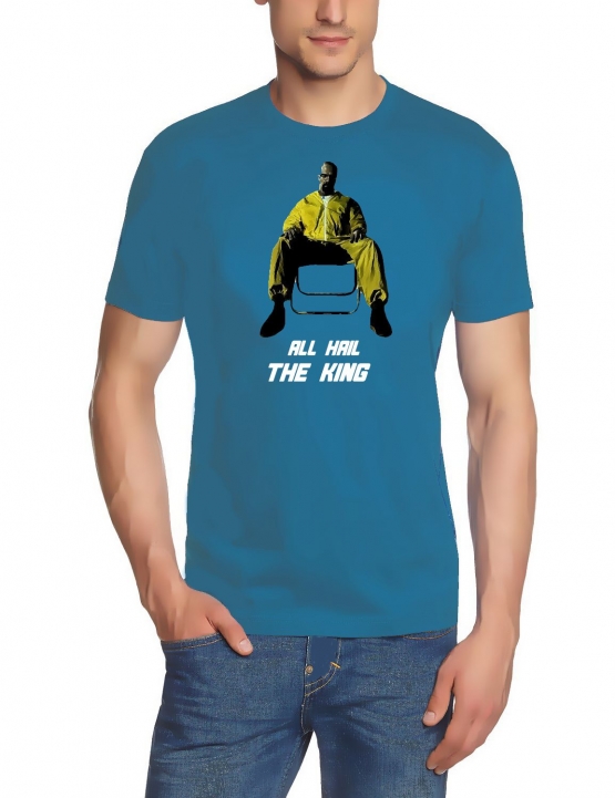 ALL HAIL THE KING ! Beaking bad - HEISENBERG T-Shirt div. Farben