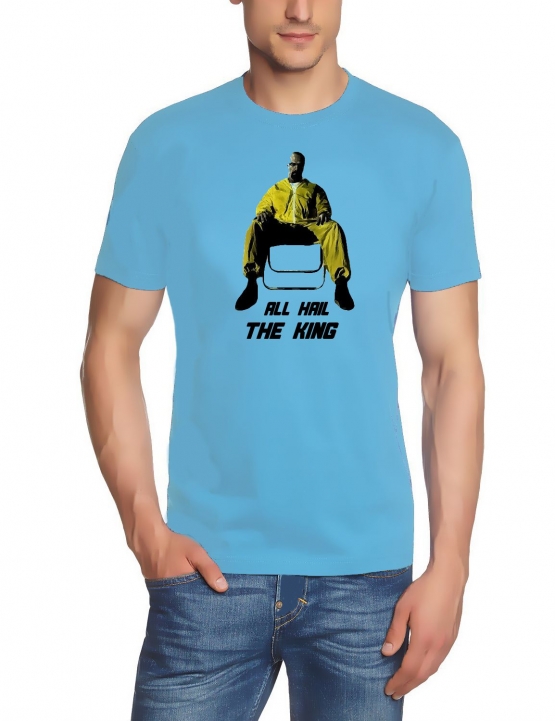 ALL HAIL THE KING ! Beaking bad - HEISENBERG T-Shirt div. Farben