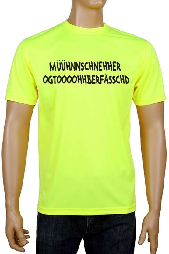 MÜHHNNCHÄHHNER OGGTOHPERHFÄSSCHD - Oktoberfest NEON T-Shirt, NEO