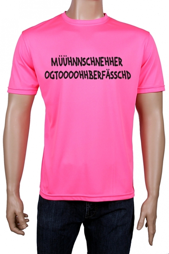 MÜHHNNCHÄHHNER OGGTOHPERHFÄSSCHD - Oktoberfest NEON T-Shirt, NEO