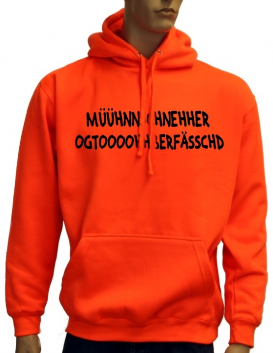 MÜHHNNCHÄHHNER OGGTOHPERHFÄSSCHD - Oktoberfest NEON SWEATSHIRT,