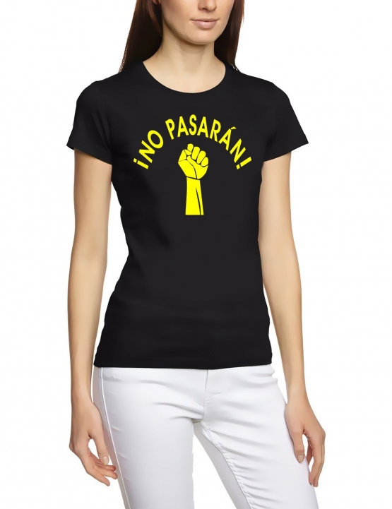 NO PASARAN ! Girly T-Shirt div. Farben S - XXXL