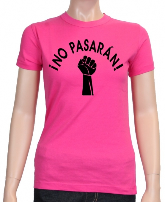 NO PASARAN ! Girly T-Shirt div. Farben S - XXXL