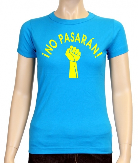 NO PASARAN ! Girly T-Shirt div. Farben S - XXXL