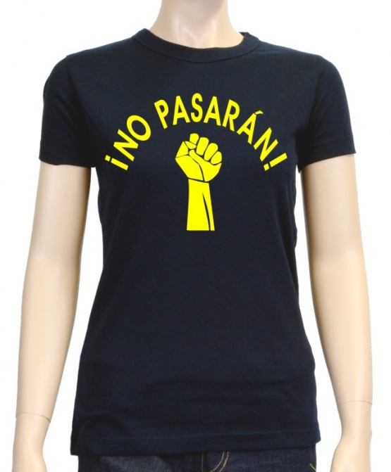 NO PASARAN ! Girly T-Shirt div. Farben S - XXXL