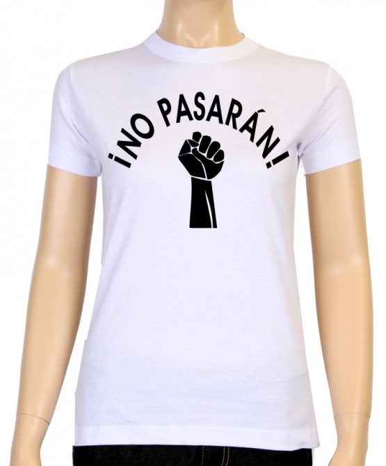 NO PASARAN ! Girly T-Shirt div. Farben S - XXXL