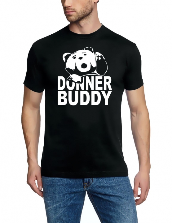 DONNER BUDDY - THUNDER SONG TEDDY fuck you thunder T-Shirt div.