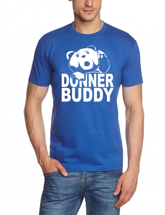 DONNER BUDDY - THUNDER SONG TEDDY fuck you thunder T-Shirt div.