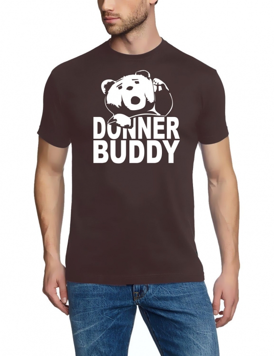 DONNER BUDDY - THUNDER SONG TEDDY fuck you thunder T-Shirt div.