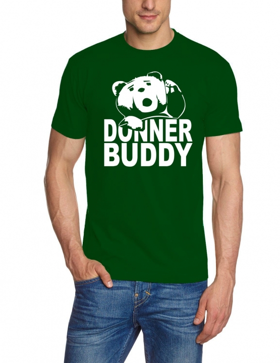 DONNER BUDDY - THUNDER SONG TEDDY fuck you thunder T-Shirt div.