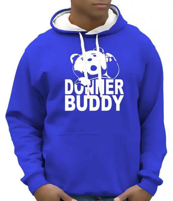 DONNER BUDDY  THUNDER SONG TEDDY fuck you thunder Sweatshirt mit