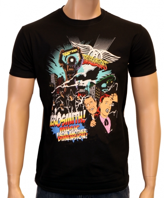 AEROSMITH - music from another dimension, black T-SHIRT S M L XL