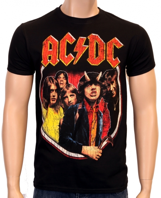 AC/DC Highway to Hell - VINTAGE DISTRESSED NEU - T-shirt -